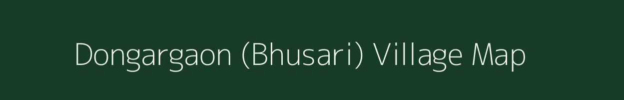 Dongargaon (Bhusari) village map in Maharashtra