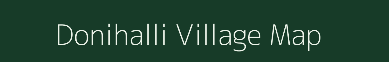 Donihalli village map in Karnataka