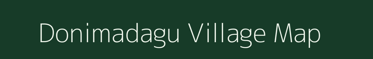 Donimadagu village map in Karnataka