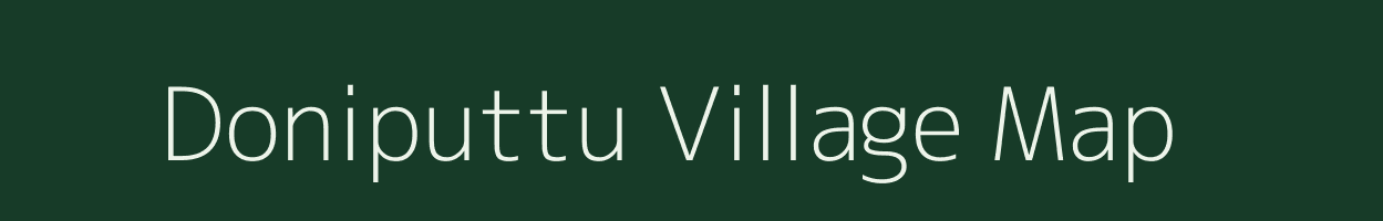 Doniputtu village map in Andhra Pradesh