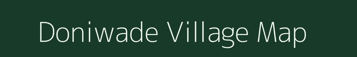 Doniwade village map in Maharashtra