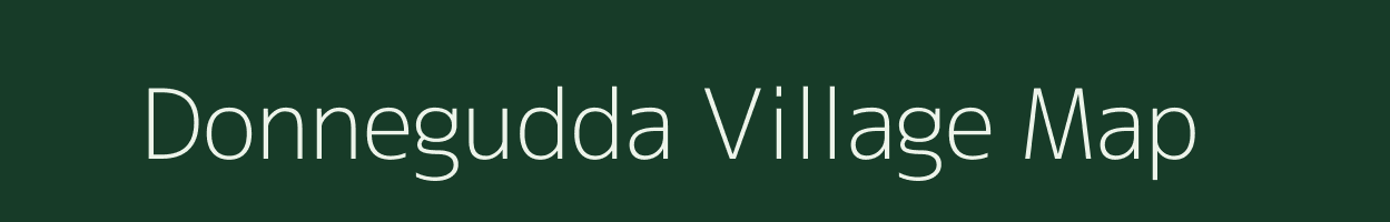 Donnegudda village map in Karnataka