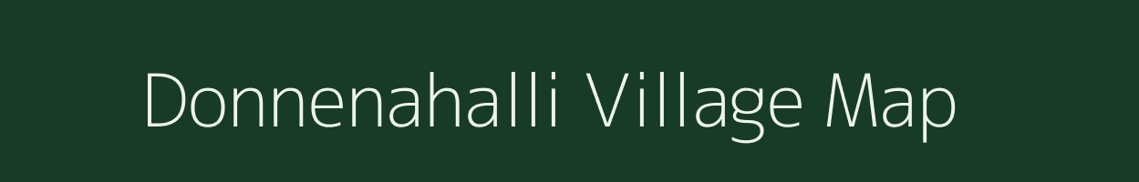 Donnenahalli village map in Tamil Nadu