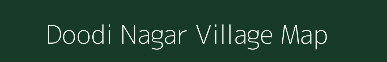Doodi Nagar village map in Rajasthan