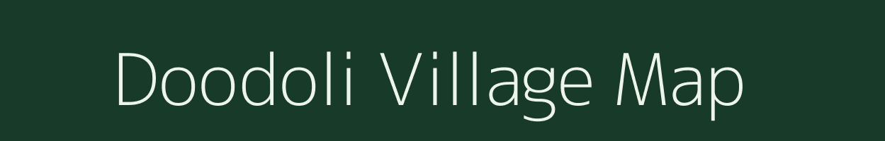 Doodoli village map in Rajasthan