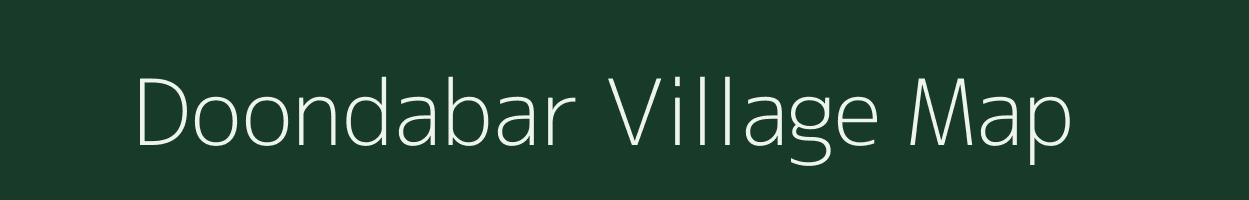 Doondabar village map in Rajasthan