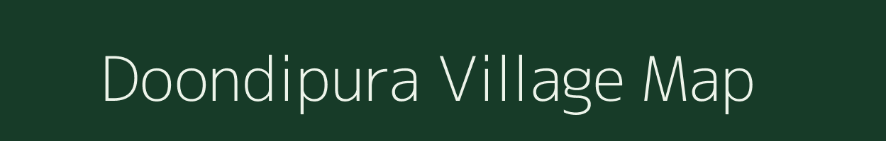 Doondipura village map in Rajasthan