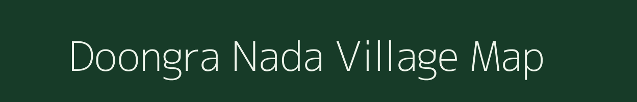 Doongra Nada village map in Rajasthan