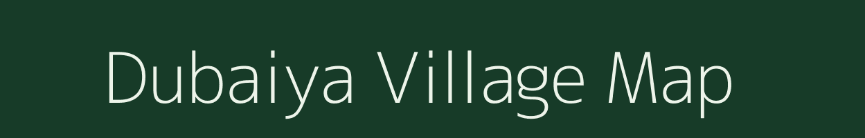 Dubaiya village map in Uttar Pradesh