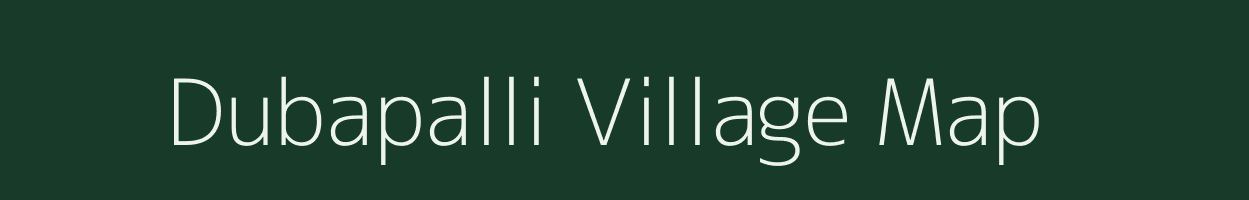 Dubapalli village map in Odisha