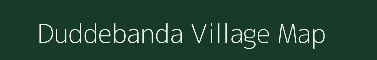 Duddebanda village map in Andhra Pradesh