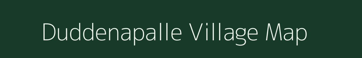 Duddenapalle village map in Andhra Pradesh