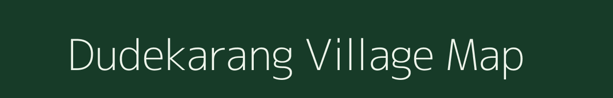 Dudekarang village map in West Bengal