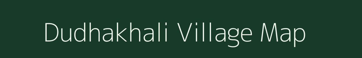 Dudhakhali village map in West Bengal