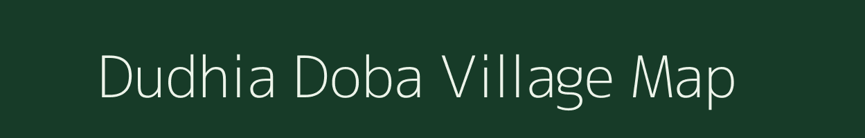 Dudhia Doba village map in West Bengal