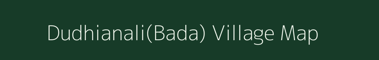 Dudhianali(Bada) village map in Odisha