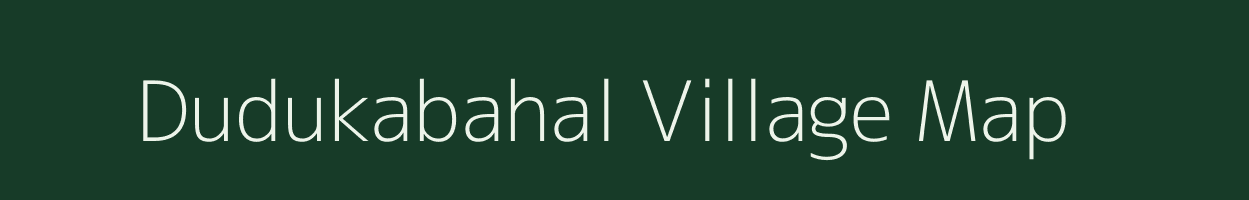 Dudukabahal village map in Odisha