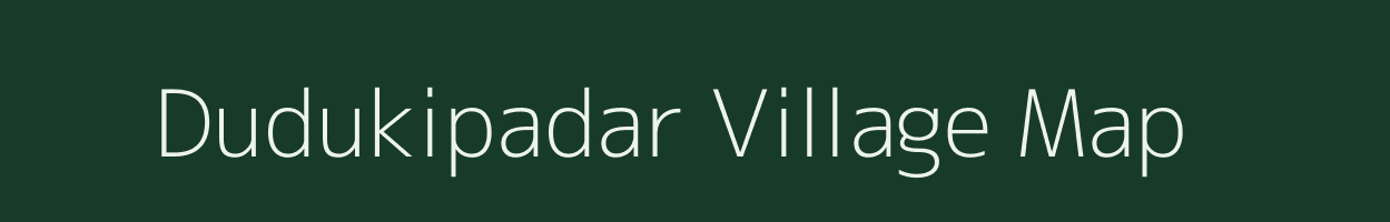 Dudukipadar village map in Odisha