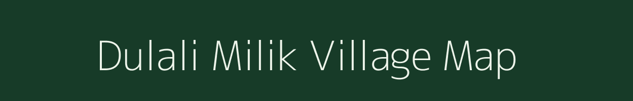 Dulali Milik village map in Bihar