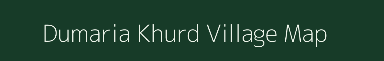 Dumaria Khurd village map in Jharkhand