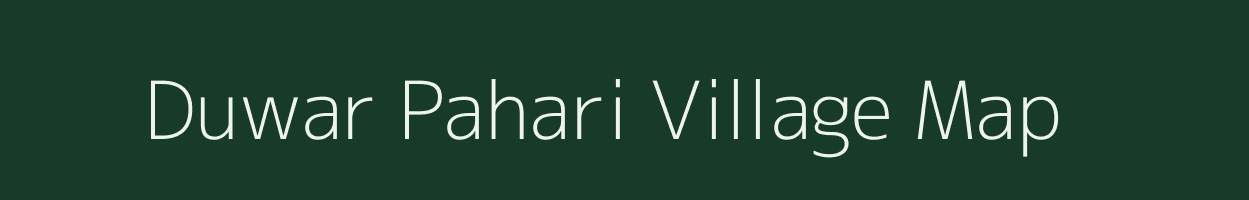 Duwar Pahari village map in Jharkhand