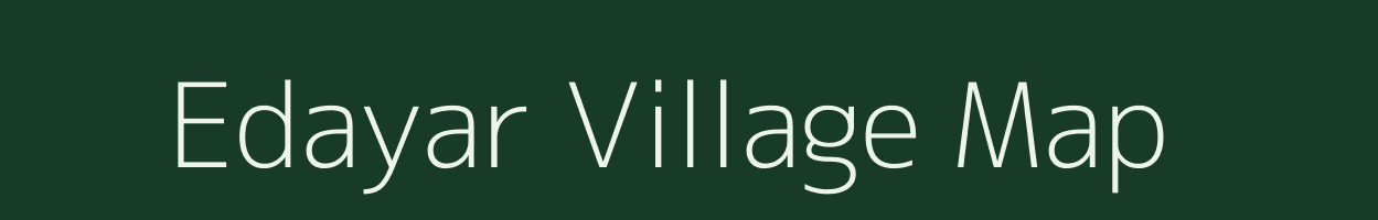 Edayar village map in Tamil Nadu