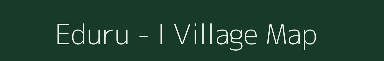 Eduru - I village map in Andhra Pradesh