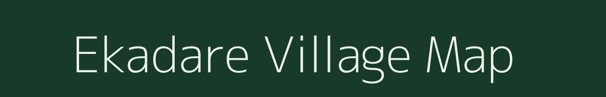 Ekadare village map in Maharashtra