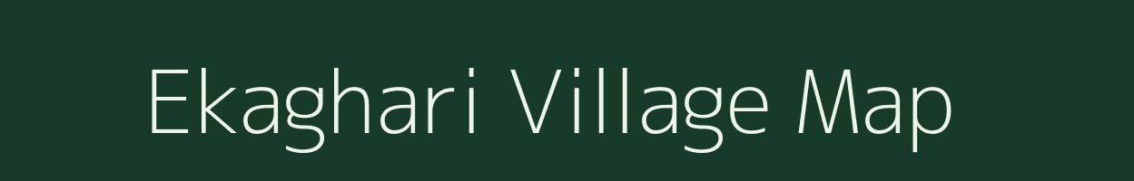 Ekaghari village map in Odisha