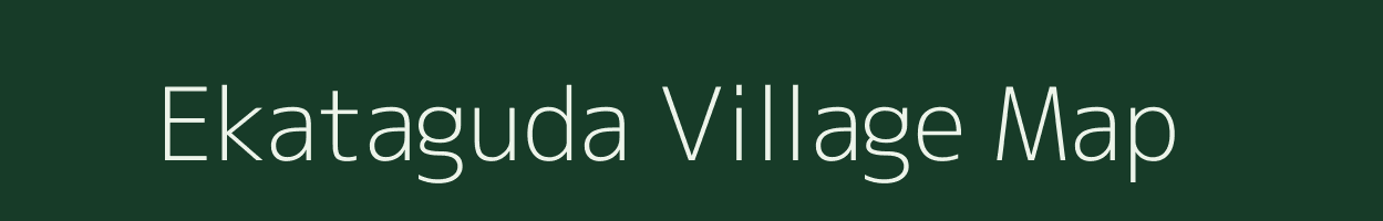 Ekataguda village map in Odisha