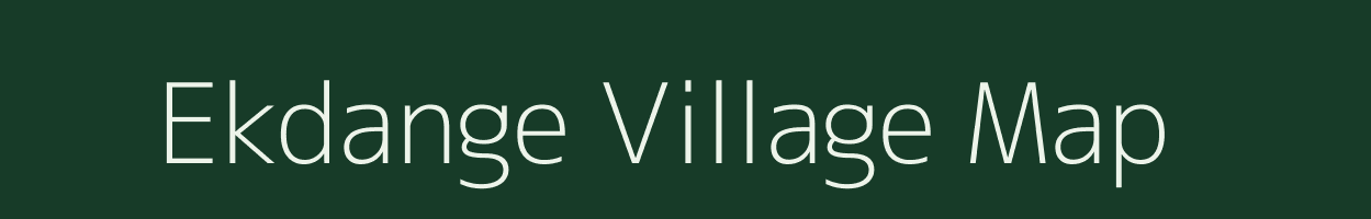 Ekdange village map in Uttar Pradesh