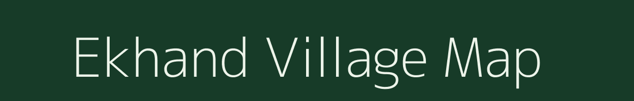 Ekhand village map in Madhya Pradesh