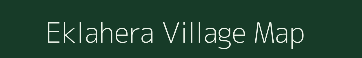 Eklahera village map in Maharashtra