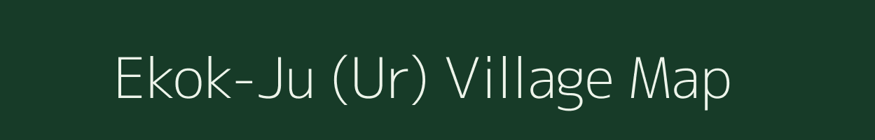 Ekok-Ju (Ur) village map in Nagaland