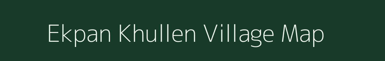 Ekpan Khullen village map in Manipur