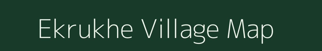 Ekrukhe village map in Maharashtra