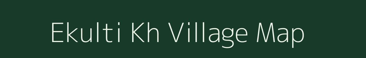 Ekulti Kh village map in Maharashtra