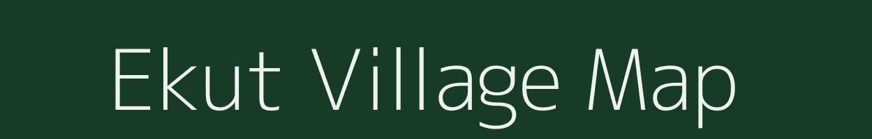 Ekut village map in West Bengal