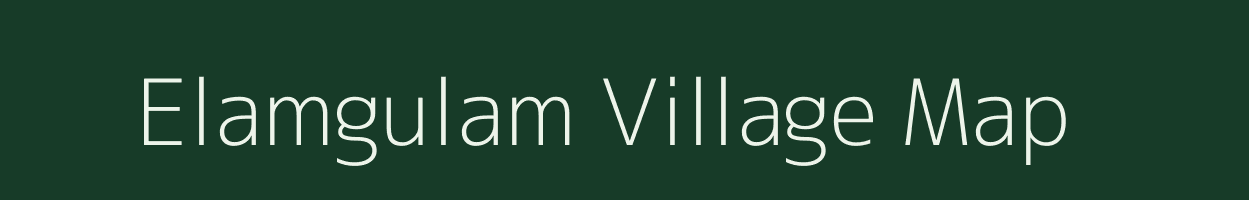 Elamgulam village map in Kerala
