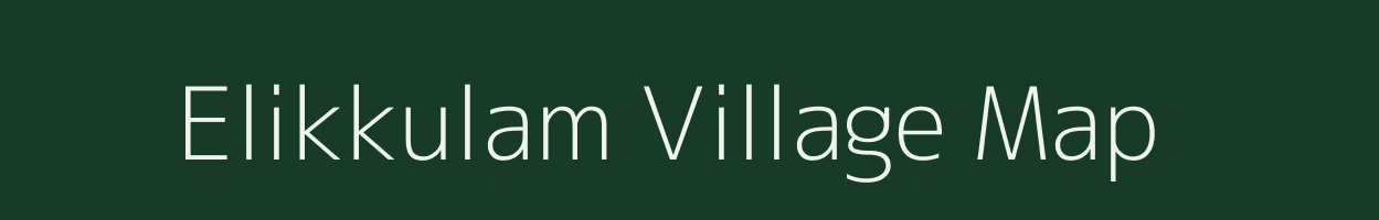 Elikkulam village map in Kerala