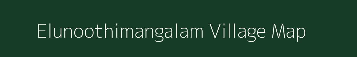 Elunoothimangalam village map in Tamil Nadu