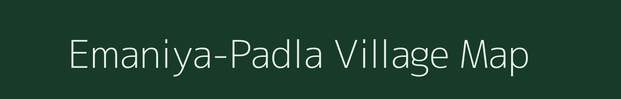 Emaniya-Padla village map in Rajasthan