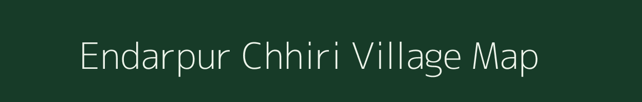 Endarpur Chhiri village map in Uttar Pradesh