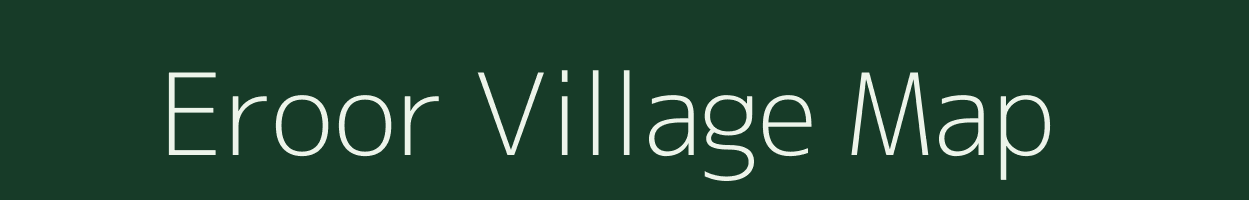 Eroor village map in Kerala