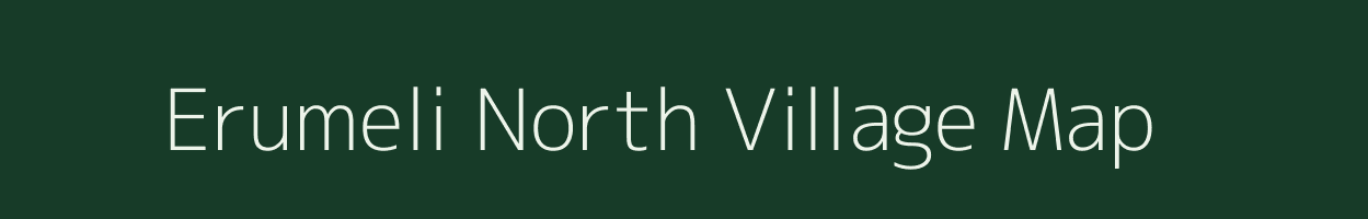 Erumeli North village map in Kerala
