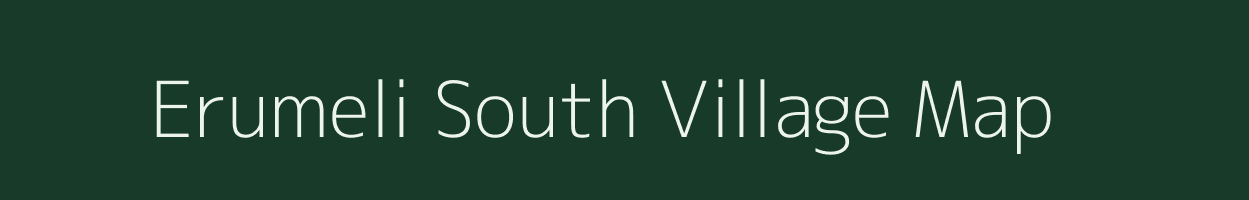 Erumeli South village map in Kerala