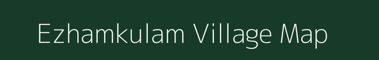 Ezhamkulam village map in Kerala