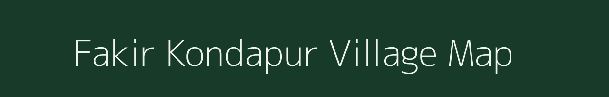 Fakir Kondapur village map in Andhra Pradesh