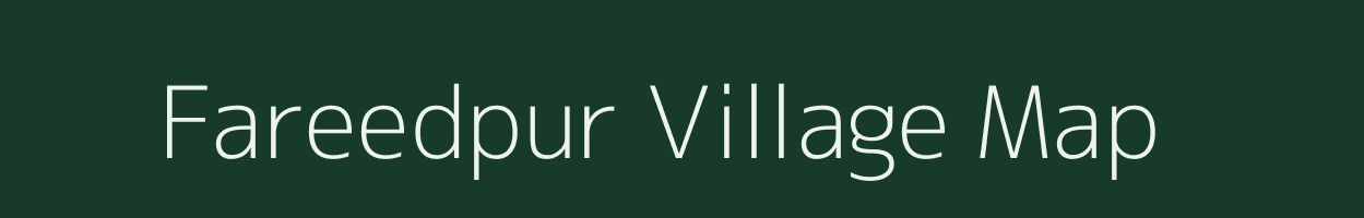 Fareedpur village map in Uttar Pradesh