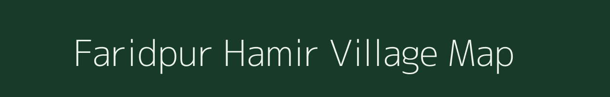 Faridpur Hamir village map in Uttar Pradesh